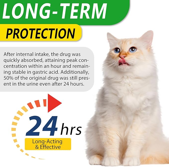 Natural Antibiotics for Cats, Antibiotic Liquid Drops Helps Immune System, Cat Antibiotic Supports Allergy Relief, Itching & UTI, Pet Health Supplies Multivitamins, Chicken Flavour - 4 Fl Oz / 2 Pack