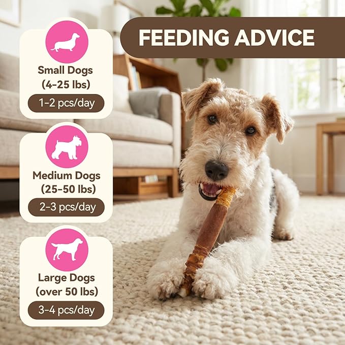 Dog Treats Rawhide Sticks with Chicken, Duck & Chicken Liver, Triple Flavor Beefhide Chews for Small & Medium Dogs, 5 Inch, 30 Count, 21.16 oz