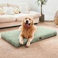 Orthopedic Dog Bed Medium Size Dog, Pet Beds with Waterproof Lining, Soft Short Plush Surface & Egg Crate Foam, Machine Washable Pet Mat with Removable Cover & Anti Slip Bottom