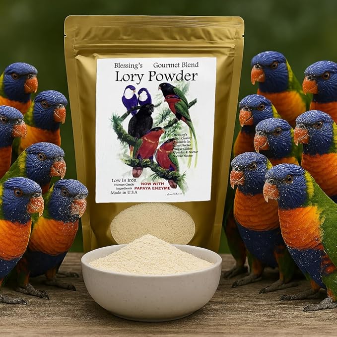 Blessings Gourmet Lory Powder Dry Lorikeet Food (2Lb)