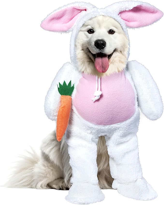 Rubies Walking Bunny Pet Costume for Dogs or Cats, Small