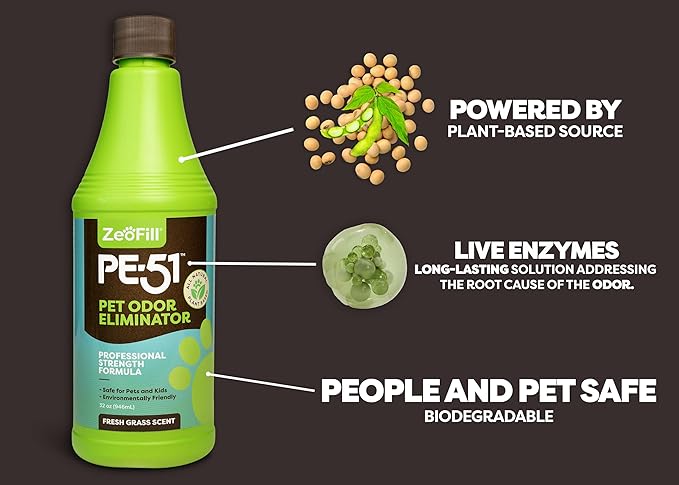 Zeofill Starter Pack - Backyard Deodorizer – Pet Urine Odor Eliminator - Outdoor Use – Eliminator & Deodorizer