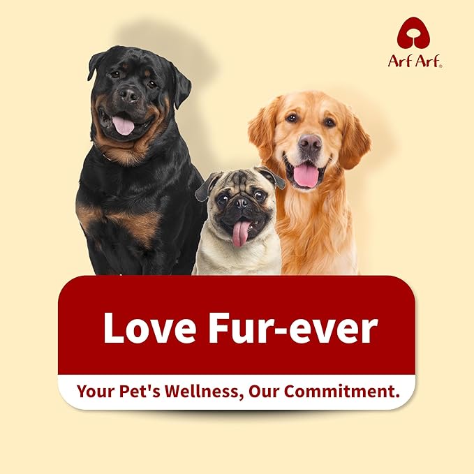 Arf Arf Dog Shampoo Whitening Formula, White - Patented Brightening Formula Removes Yellowing, Mud & Tear Stains-Makes Coat Sparkling White & Soft-Gentle pH Balanced for All Breeds-Fresh Scent-16oz