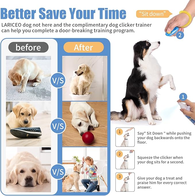 8 Oz Quality Dog Not Here Pee for Your Pet Training - Keep Your Dog from Peeing Indoors and Outdoors - Gentle and Effective Pet Behavior Aid - Pet-Friendly Spray to Curb Dog Urine Behavior