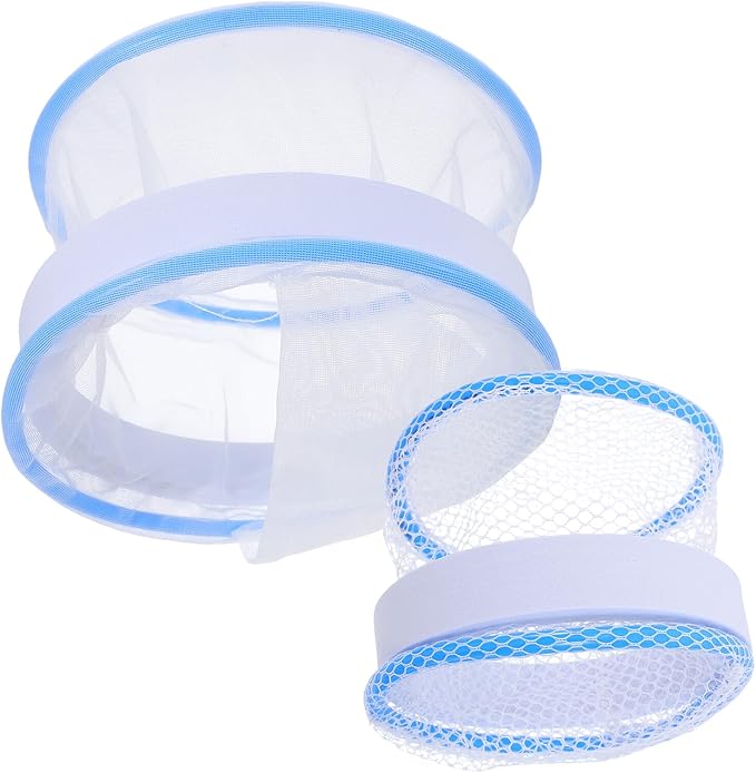 PRETYZOOM Aquarium Fish Breeding Box Mesh Isolation Tank Nylon Floating Hatchery Net with Suction Cups for Guppy Fry Shrimp Breeder Tank Separation and Incubator