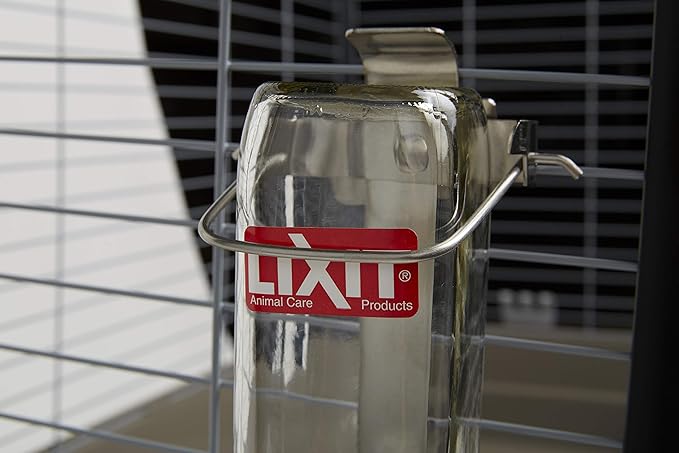 Lixit Heavy Duty Deluxe Glass Water Bottles for Birds, Dogs and Small Animals. (32oz Large Tube)