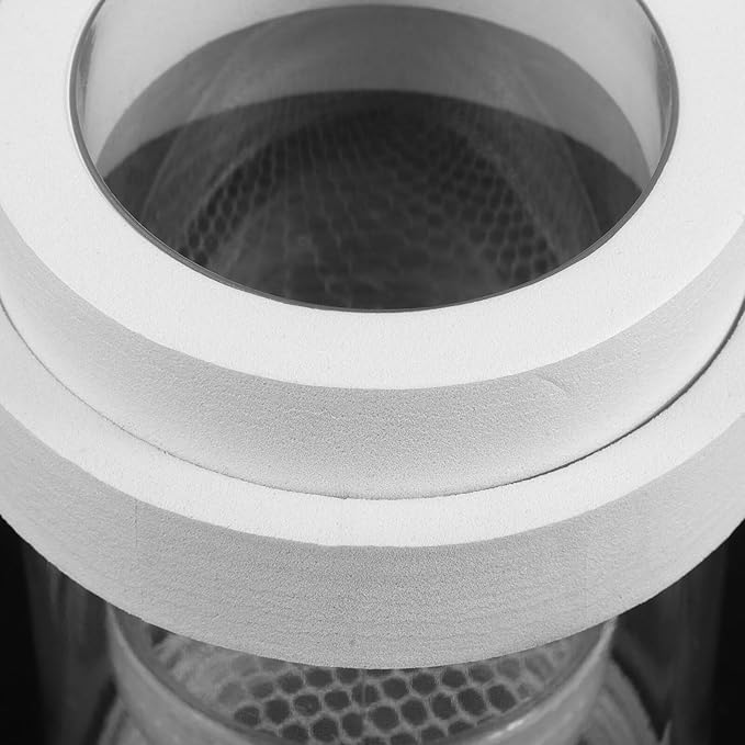 BESPORTBLE Aquarium Fish Breeding Box Floating Hatchery Incubator with Fine and Coarse Mesh Nets White Set for Guppy Betta Shrimp Nursery and Isolation in Fish Tanks