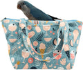 Warm Bird Carrier Bag for Winter Shoulder/Hand Bag Outdoor Portable Travel Carrier with Air Holes for Parakeets Lovebirds Conures Quarkes Caique (Blue,Medium)