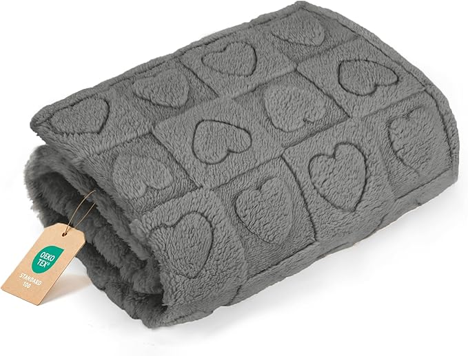 gogobunny Cozy Fleece Throw Blanket for Couch, 60x80 Inch Large Soft Blanket for Adults & Pets, 2-in-1 Machine Washable Lightweight Blanket for Bed, Travel, All Season Comfort (Anthracite, 60x80)
