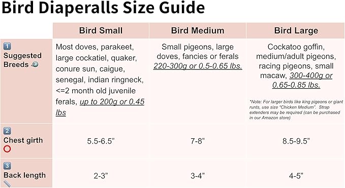 Bird Diapers Chicken Diaper Duck Diaperalls for Hens, Roosters, Ducks, Ducklings, Birds, Parrots, Pigeon, Macaw - Reusable, Adjustable by Uni Infinity (Pink Floral, Bird Large, 1, Count)