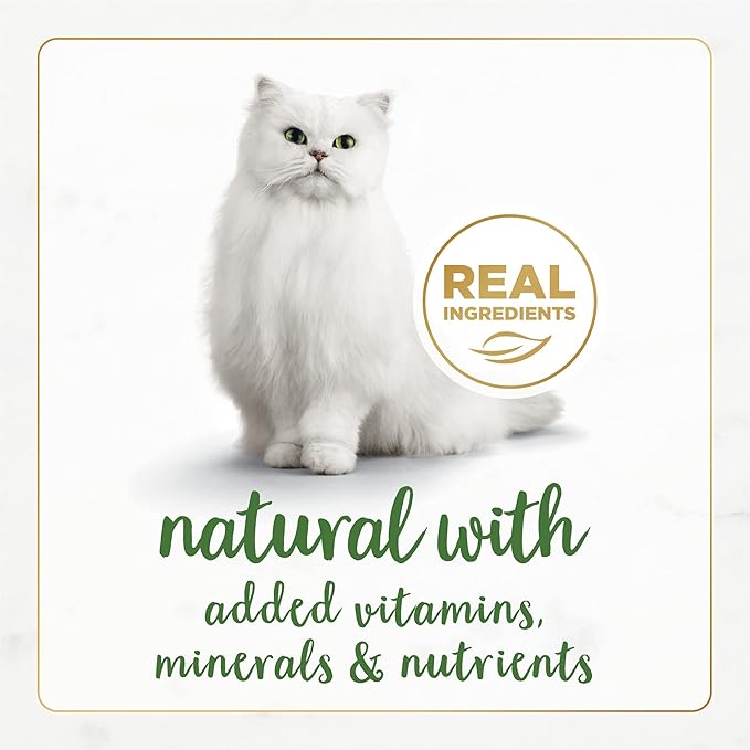Purina Fancy Feast Grain Free Wet Cat Food Pate Variety Pack Gourmet Naturals–Beef, Chicken, Salmon, Trout and Tuna - (2 Packs of 12) 3 oz. Cans