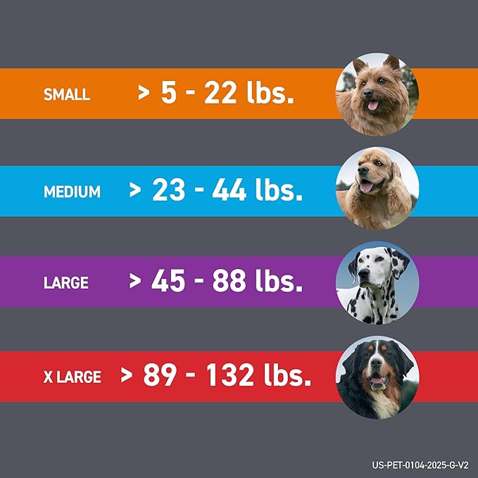 FRONTLINE Shield Flea & Tick Treatment for Medium Dogs 21-40 lbs. Count of 3