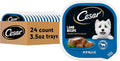 Cesar Classic Loaf in Sauce Adult Wet Dog Food Lamb Recipe, 3.5 oz Easy Peel Trays, 24 Count