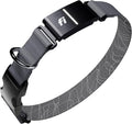 New Fi Series 3+ Smart Dog Tracker Collar [6 Month Membership Included] GPS Tracker for Dogs with Health & Behavior Monitoring, Escape Alerts, Waterproof, LED, Apple Watch Compatible (Gray, Medium)
