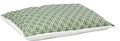 MidWest Homes for Pets PF3648T-FGR Over-Stuffed Dog Bed, Large, 36 x 48, Large Dog Breed, Green Geometric Pattern
