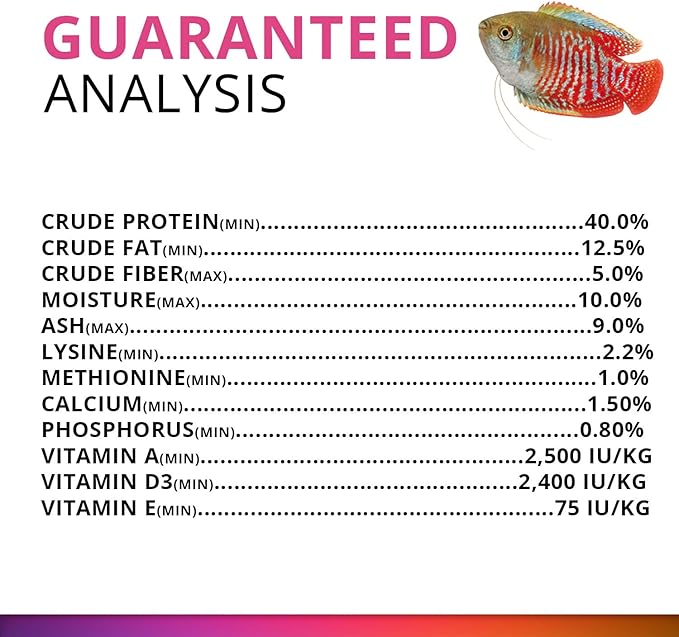 Fluval Bug Bites Color Enhancing Fish Food for Tropical Fish, Granules for Medium to Large Sized Fish, 1.6 oz., A6589, Brown