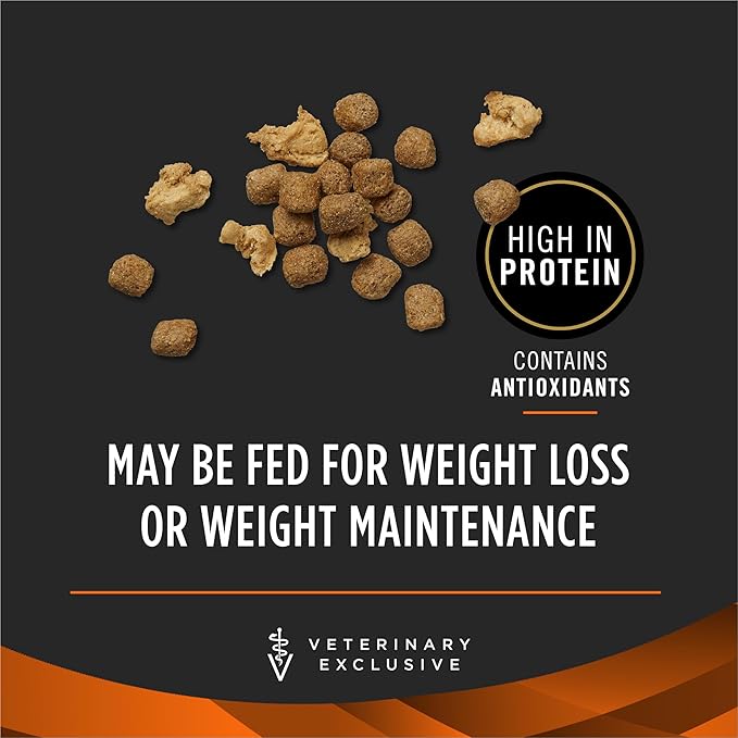 Pro Plan Veterinary Diets Purina OM Select Blend Overweight Management with Chicken Canine Formula Dry Dog Food - 16.5 lb. Bag
