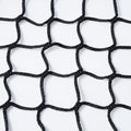 Safety Rope Net for Kids, Nylon Knotless Fence Net for Stairway Balcony Guard, Outdoor Terrace Decoration Pet Anti-Fall Rope Netting(Size:3M×4M(9.8FT×13.1FT),Color:Black)