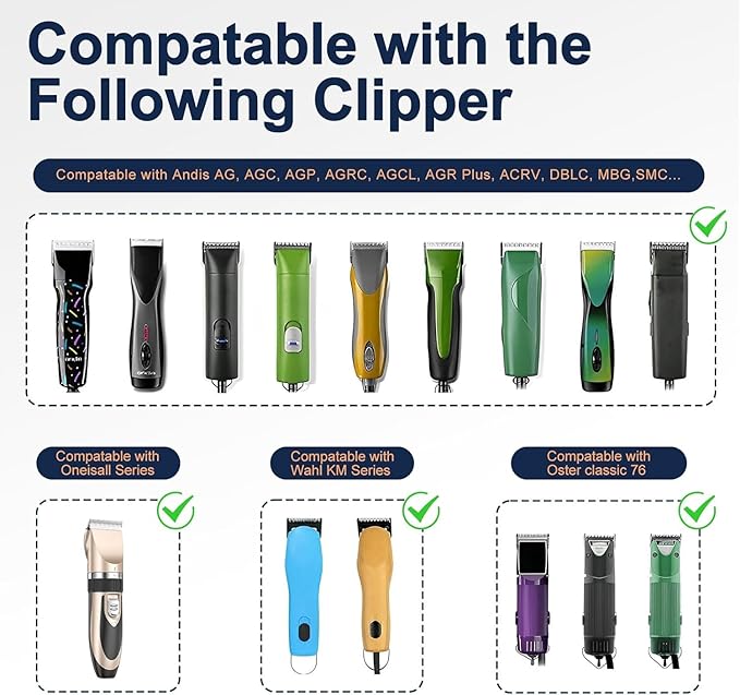 40# Clipper Blades Pet Grooming Clipper Replacement Blades Detachable Blade Compatible with andis/wahl/Oster Dog Clippers