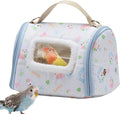 Portable Bird Carrier, Travel Parrot Box, Parrot Transport with Transparent Window, Lightweight Bird Carrier Durable, Pet Accessory with Easy Use, Travel for Parakeet Conure