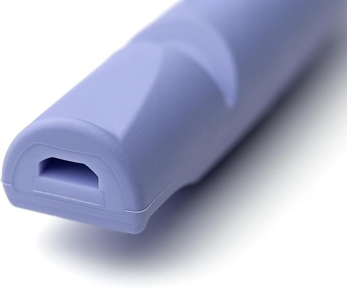 ACME Alpha 210.5 Professional Dog Training Whistle with Enhanced Ergonomic Grip. BPA-Free Plastic. 110 dBA. Standardized Frequency for Smaller Dogs. Weatherproof. Made in The UK (Violet Purple)