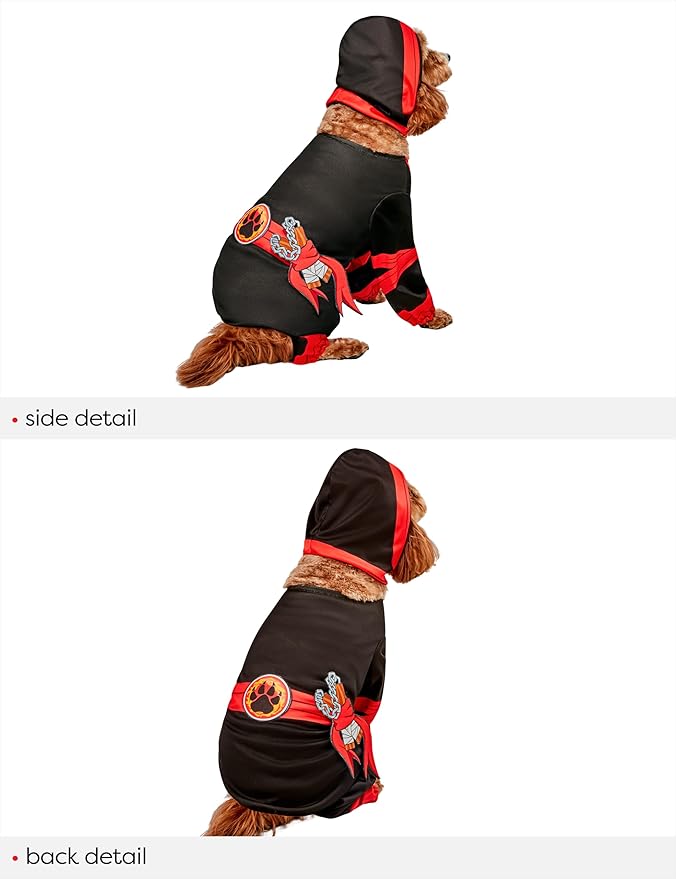 Rubies Ninja Pet Costume for Dogs or Cats, XL