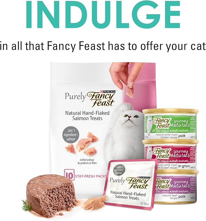 Purina Fancy Feast Savory Cravings Tuna Flavor Limited Ingredient Soft Cat Treats