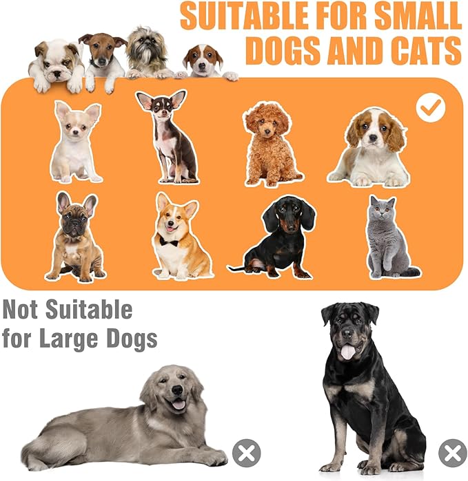 Dog Window Perch with Stairs, Pet Stairs Ramp with Seat, Dog Perch to Look Out Window with Ramp, Lounge Elevated Dogs Bed, Small Pet Step, Multi-Level Platform with Foam Upholstery