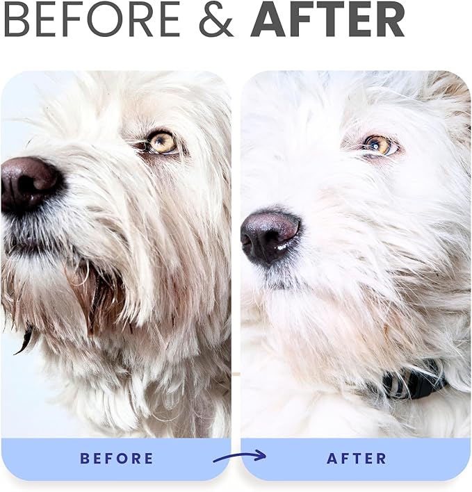 Lillian Ruff PRO Formula Berry Blue Brightening Dog Conditioner - Professional Whitening Conditioner, Hydrate Dry Skin, Soften, Detangle, Restore Shine - Provitamin B5, USA Made 128oz