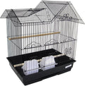 YML 16-Inch by 12-Inch Villa Top Bird Cage, White