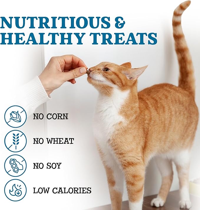 Wild Meadow Farms - Cat Treats - Meat 'N Greets - Soft Jerky Treats with Meat, Perfect for Training & Rewarding, Snacks for Cats - Chicken Flavor