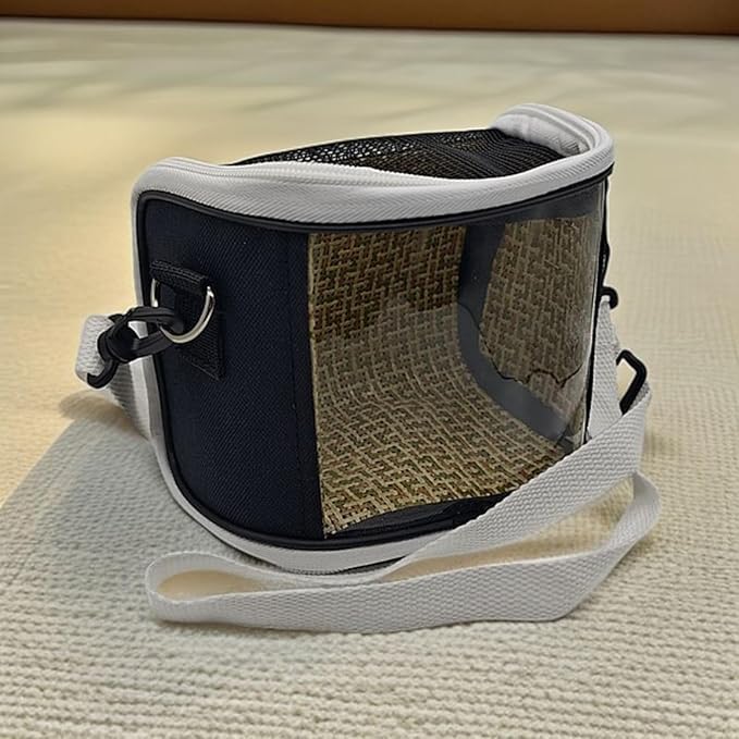 Lovebirds Carrying Bag - Clear Window Pouch, Parrot Travel Tote, Trainer Volunteer Gear, Animal Lover Accessory | Lightweight Lovebirds Carrying Bag with Transparent Window for Outdoor Short Trips