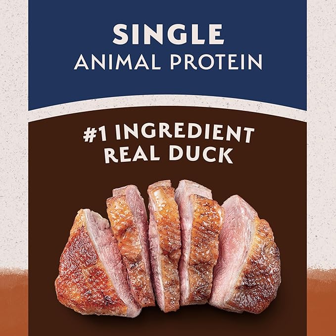 Natural Balance Limited Ingredient Adult Dry Dog Food with Healthy Grains, Reserve Duck & Brown Rice Recipe, 22 Pound (Pack of 1)