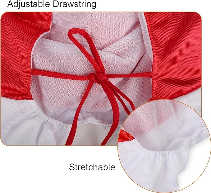 DELIFUR Football Player Dog Costume - Adjustable Funny Halloween Costume for Small Medium Dog (Football, Large)