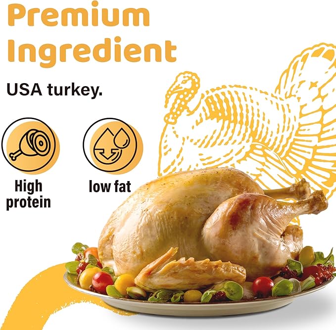 iPaw 5 Stock-Up Combo Turkey Dog Treats, All Natural Human Grade Dog Treat, Suitable for Training chew, US Sourced Raw Material, Hypoallergenic, Rawhide Alternative, Thin Stick (Original), 5 Packs