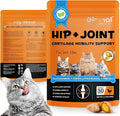 ALIVO Hip & Joint Glucosamine Chews for Cats, Cat Joint Supplement with Glucosamine, MSM Supports CatJoint Health, Cat Health Supplies for Cats Mobility Support, Chicken Flavor - 30 Soft Chews / 100g