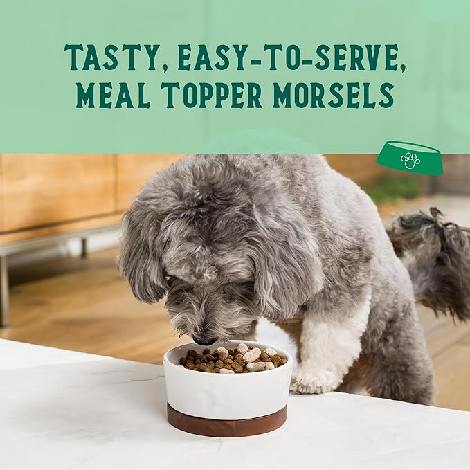 Open Farm Goodbowl Dog Food Topper, Freeze Dried Raw, Harvest Chicken & Wholesome Non-GMO Grains Recipe, 8oz Bag