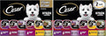 Cesar Wet Dog Food Steak Lovers Variety Pack,Adult,Wet Food for Dogs with Real Meat,3.5 oz Easy Peel Trays,36 Count (Pack of 2)