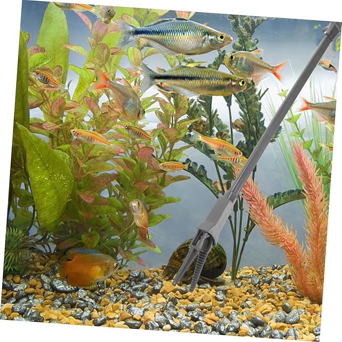 3pcs Professional Feeding Tongs for Aquarium and Terrarium Use Handle Ergonomic Design for Feeding and Tank Cleaning