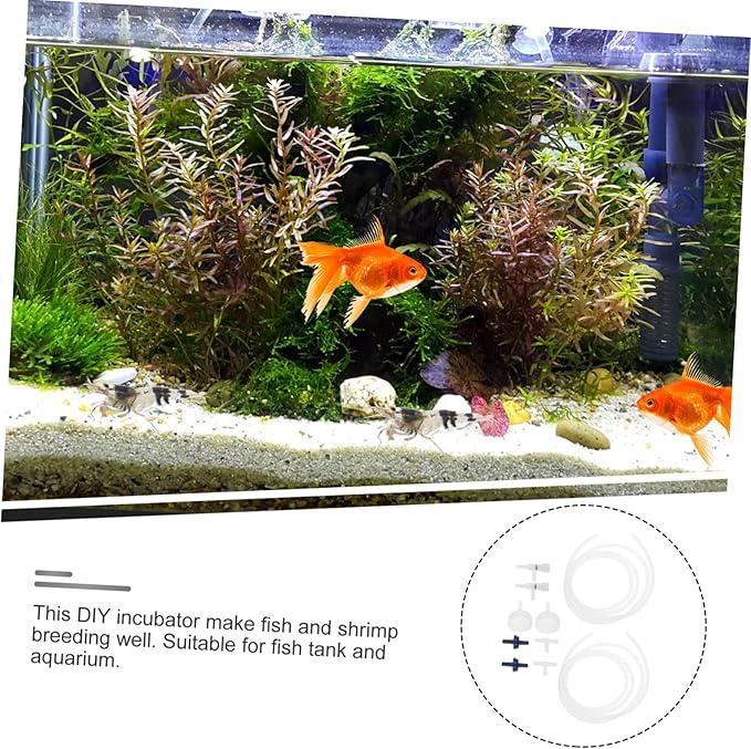 2 Sets DIY Shrimp Hatchery Kit with Soda Bottle Accessories Brine Artemia Egg Hatching Tool Way Aquarium Hatchery Equipment for Fish and Shrimp Breeding