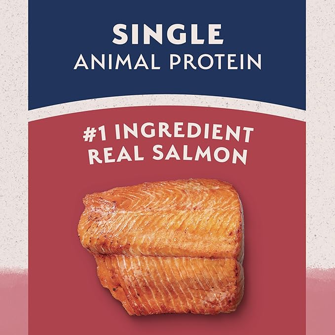 Natural Balance Limited Ingredient Adult Dry Dog Food with Healthy Grains, Salmon & Brown Rice Recipe, 4 Pound (Pack of 1)
