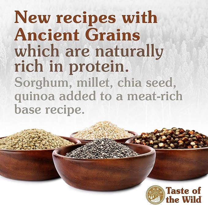 Taste Of The Wild Ancient Stream Canine Recipe With Smoke-Flavored Salmon And Ancient Grains 28lb