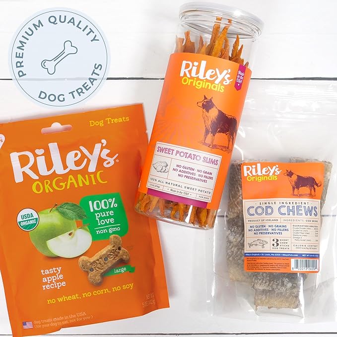 Riley's Steer Bully Sticks for Tiny to Small Dogs - Odor Free Single Ingredient Chew Treat - Easily Digestible, 100% Beef Pizzle Sticks for Dogs - 4-6", 10ct