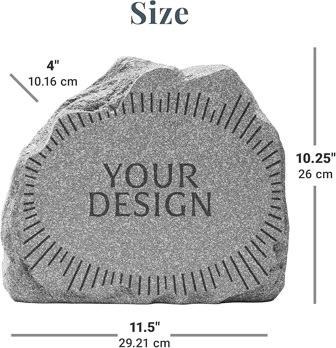 Let's Make Memories Personalized Pet Memorial Garden Stone - Sympathy - Condolences - Upright Dog Memorial - Cat Memorial - Rainbow Crossings