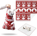 27.5" Large Cat Wrap for Nail Trimming，Self-adherent Cat Grooming Wrap for Adult Cat & Small Dog, Anti-Scratch Cat Swaddle Burrito Wrap for Medicine,Nail Clipping,Ear Cleaning,Teeth Brushing