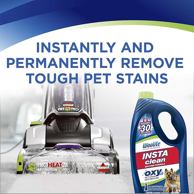 Bissell Woolite InstaClean Pet Full Size Machine Formula, 32 oz, 20581
