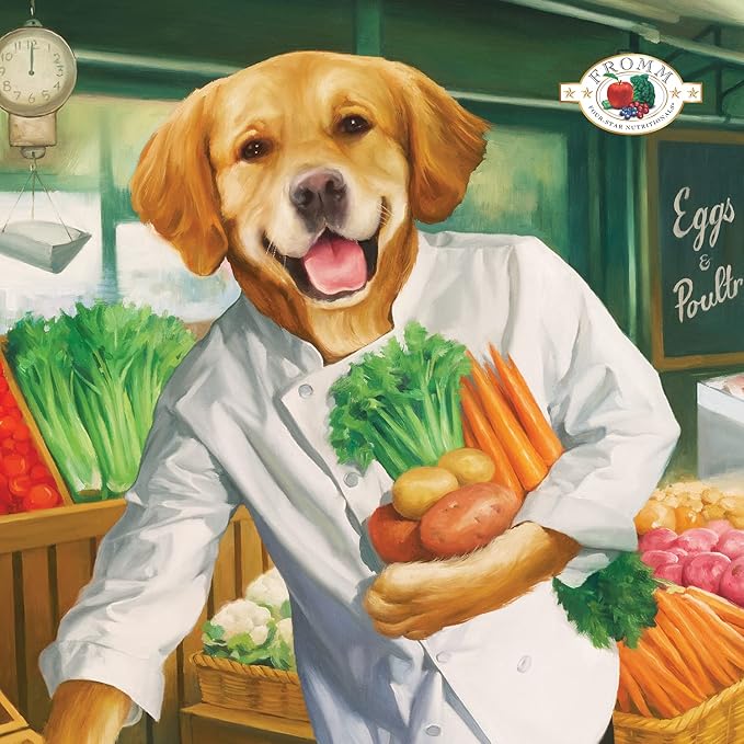 Fromm Four-Star Nutritionals Chicken A La Veg Dog Food - Premium Dry Dog Food - Chicken Recipe - 4 lb