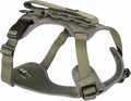TUG Grab Dog Harness | Integrated Traffic Leash Magnetically Attached for Quick Control (Large/Green)