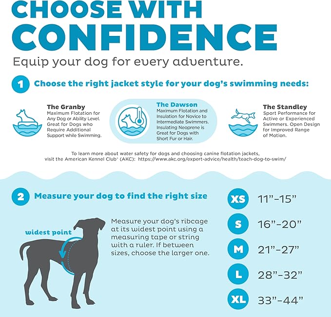 Outward Hound Dawson Swim Dog Life Jacket, High-Performance Neoprene Dog Life Vest for Swimming, Boating, and Water Safety, XS, Green