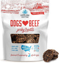 Farmland Traditions Dogs Love Beef Jerky Dog Treats with Only 3 Ingredients and No Fillers, 13.5 Ounce Bag